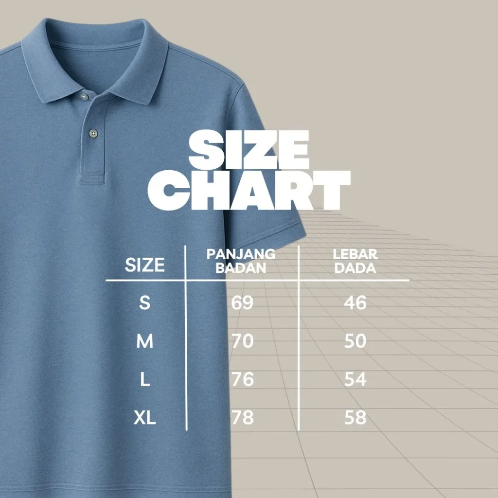 Size Chart Polo